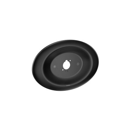 Moen Shower Escutcheon in Matte Black 178755BL